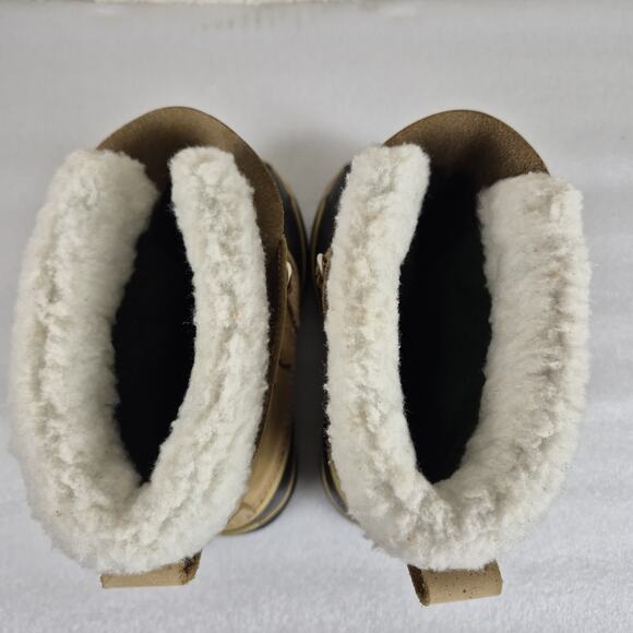 Sorel Caribou Women’s Size 7 Waterproof Winter Snow Boots Tan Removable Lining - Picture 6 of 7